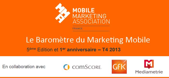 Le Baromètre du Marketing Mobile de la MMAF 4ème trimestre 2013