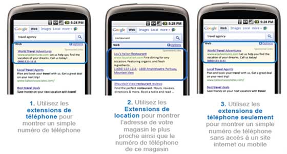 Adwords mobile