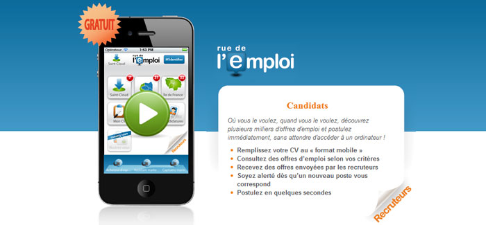 Interview de Raphaël Malka sur l’application Rue De l’Emploi : l’approche 100% mobile pour le marché de l’emploi